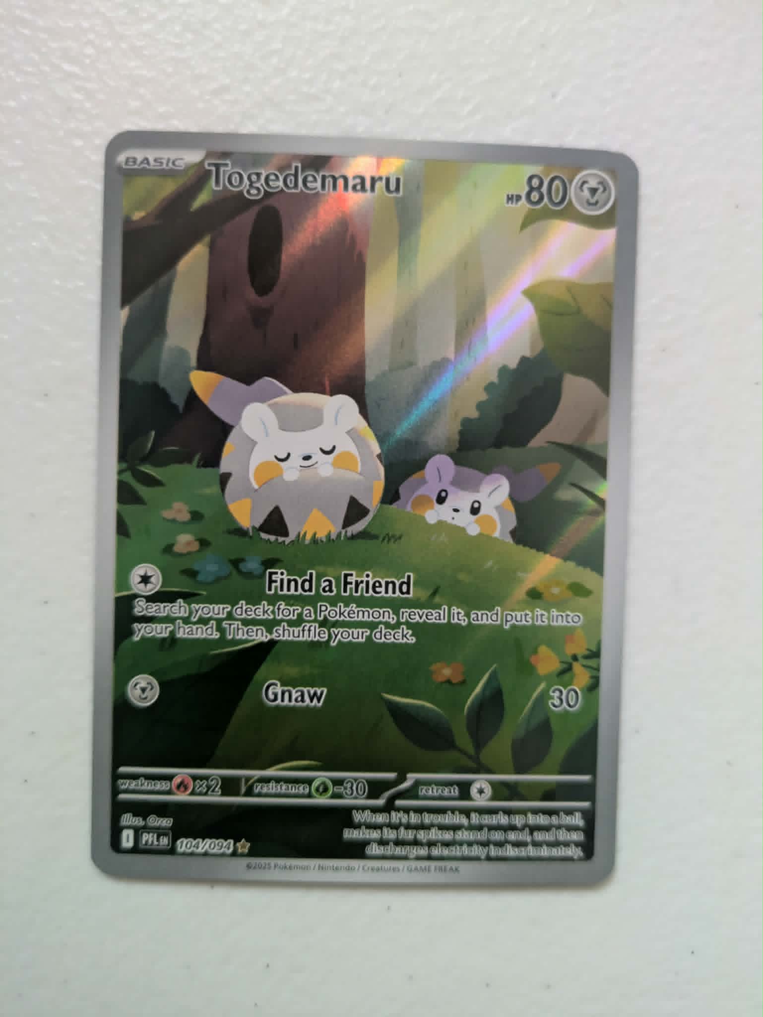 Togedemaru Full Art